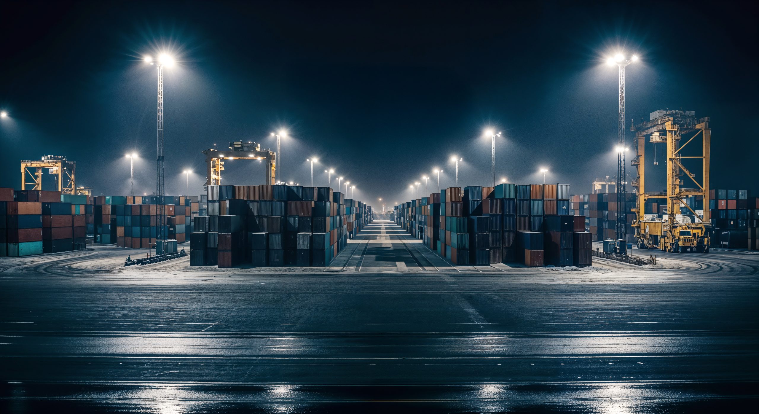 nighttime-shipping-port-with-illuminated-containers-cranes